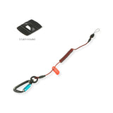 Coil E-Tether With Dual Locking Carabiner & E-Catch
