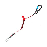 Coil E-Tether With Dual Locking Carabiner