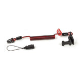 Coil E-Tether With Poly Clamp & E-Catch (Non-Conductive)