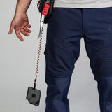 Coil E-Tether With Poly Clamp & E-Catch (Non-Conductive)