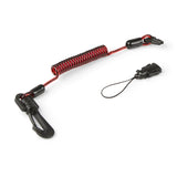 Coil E-Tether With Poly Clip (Non-Conductive)