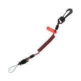 Coil E-Tether With Poly Clip (Non-Conductive)