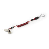 Coil E-Tether With Steel Clamp & E-Catch