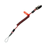 Coil E-Tether With Steel Clamp