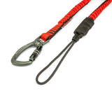 Bungee Tether Dual-Action Swivel Carabiner - 7.0kg
