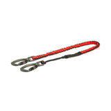 Bungee Tether Two Dual-Action Swivel Carabiners - 7.0kg