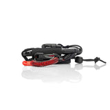 Adjustable Two-Way Radio Holster With Coil E-Tether And E-Catch