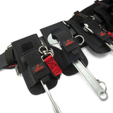 Scaffolders Kit - 7 Tool Retractable with Leather Belt