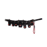 Scaffolders Belt Kit - 7 Tool Retractable with Tool Connector Kits - Size