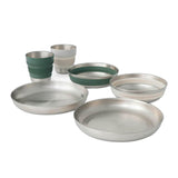 Detour Stainless Steel Collapsible One Pot Cook Set