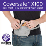 Coversafe X100 RFID Blocking Waist Wallet